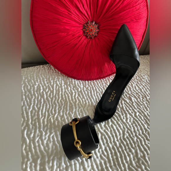 Authentic Gucci ankle cuff horsebit heels - Picture 13 of 17